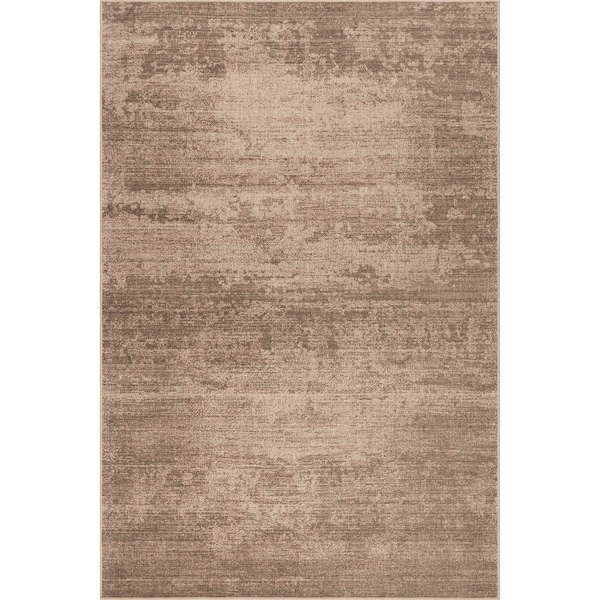 Damira Solid Machine Washable Area Rug 4ft X 6ft